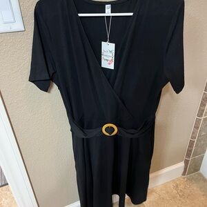 💃Elegant Black Wrap Dress